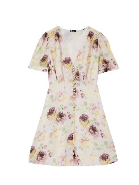 The Kooples FLORAL PRINT SHORT DRESS