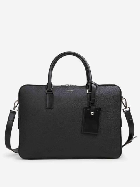 TOM FORD GRAIN LEATHER BRIEFCASE