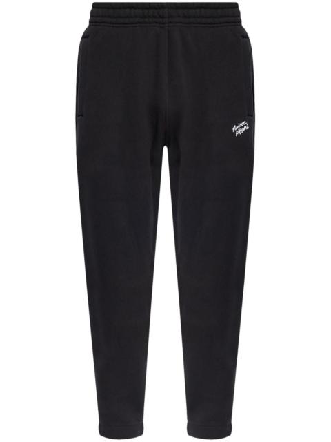 Maison Kitsuné logo-print cotton track pants
