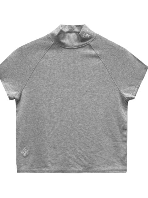Chrome Hearts Bad Seed Mock Neck Short Sleeve Tee "Grey" CHRM1540