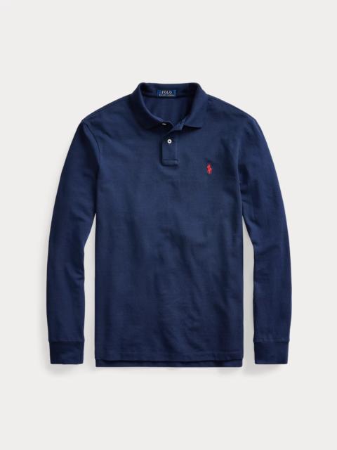 Polo Ralph Lauren Mesh Long-Sleeve Polo Shirt – All Fits