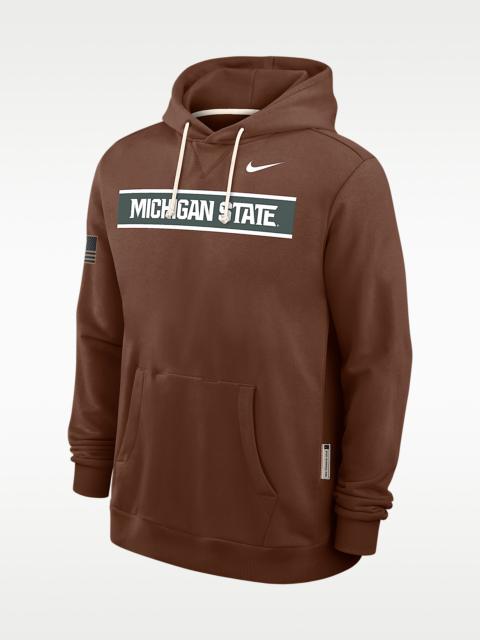 Nike Michigan State 2026 Military Appreciation Standard Issue Men's Nike Dri-FIT College Pullover Hoodie