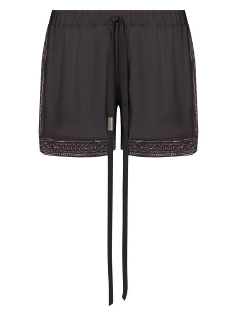 Ann Demeulemeester ANTE BOXER WITH LACE BORDE (BLACK)
