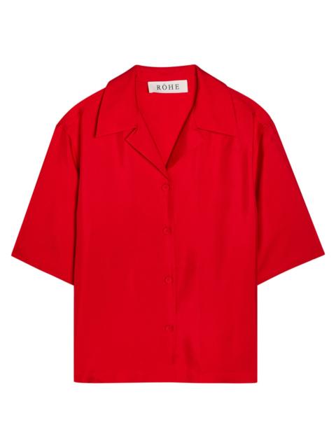 RÓHE Rohe Boxy Silk Shirt