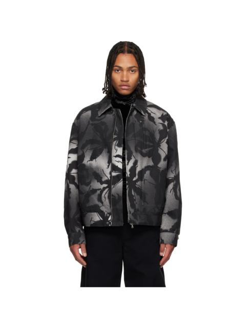 Dries Van Noten Dries Van Noten Spray Flower Print Cotton Jacket