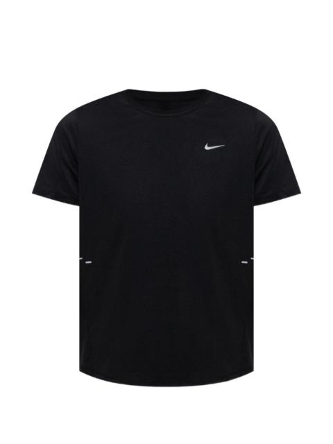 Nike logo-print mesh-panel T-shirt