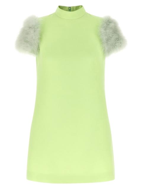 'Valentino Garavani' Feather Dress