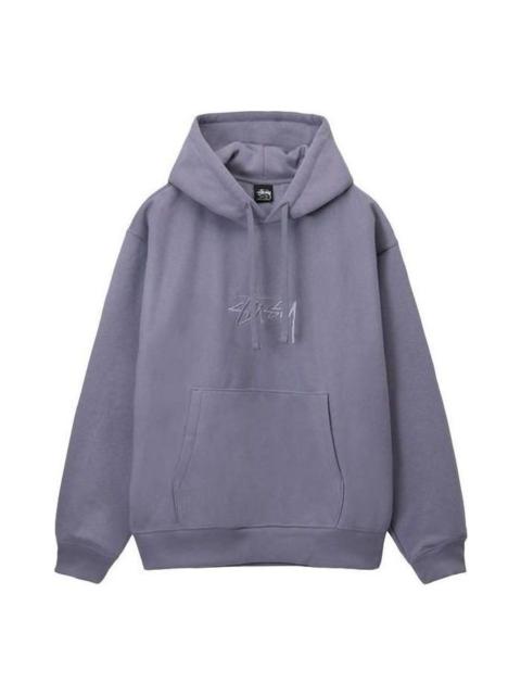 Stüssy Stussy Stock Logo Applique Hoodie 'Mauve' 118475-MAUV