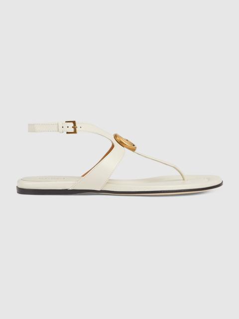 GUCCI Women's Double G thong sandal