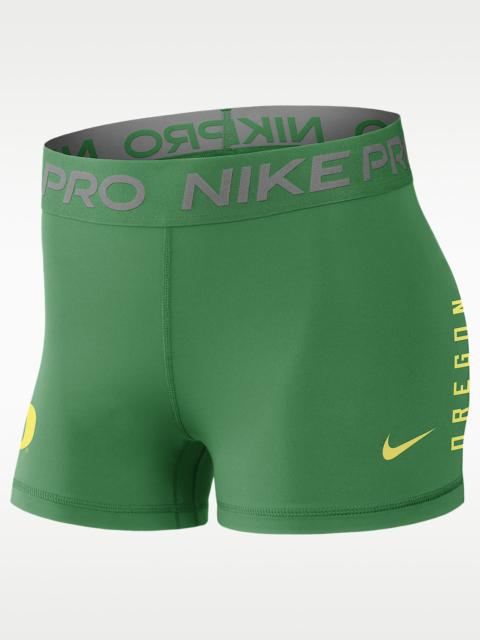 Nike Oregon Pro Women's Nike Dri-FIT College Mid-Rise Shorts
