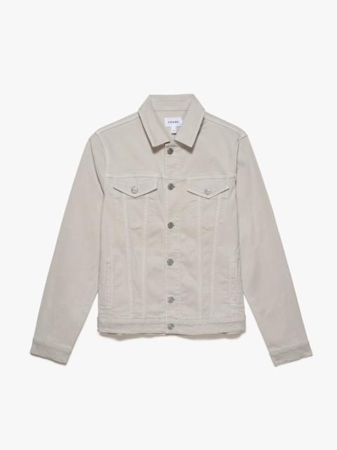 Twill Heritage Jacket in Milk Beige