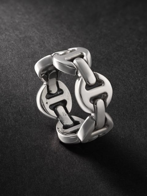 HOORSENBUHS® Tri-Link Sterling Silver Ring