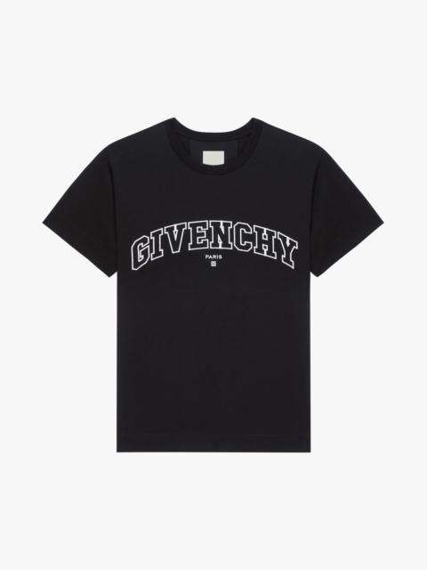 GIVENCHY COLLEGE T-SHIRT IN COTTON