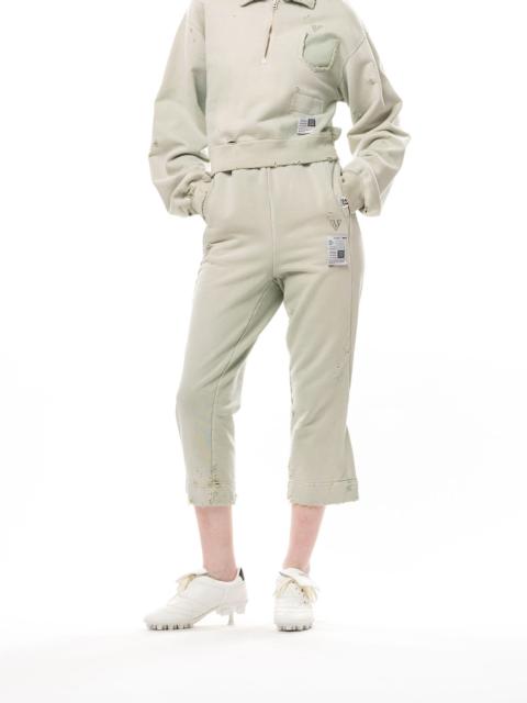 Maison MIHARAYASUHIRO Sun Faded Like Folded Sweat Pants