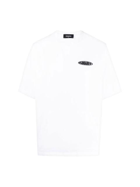 logo-print cotton T-shirt