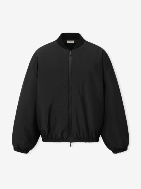 Fear of God Nylon Taffeta Padded Bomber Jacket