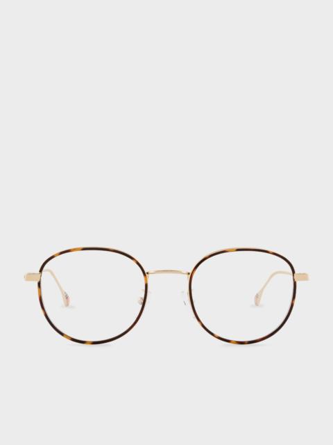 Paul Smith Gold 'Drury' Spectacles