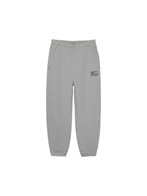 Stussy x Nike Fleece Pant 'Dark Grey Heather'