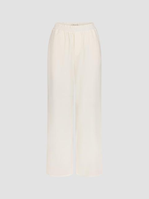 FRAME Women's The Sotheby's Cotton Loose Pants - Ecru