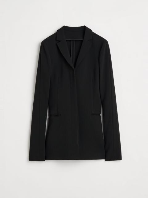 TOTEME Slim stretch wool blazer black