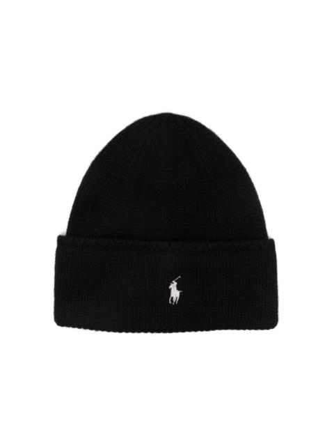Polo Ralph Lauren Polo Pony-embroidered beanie hat