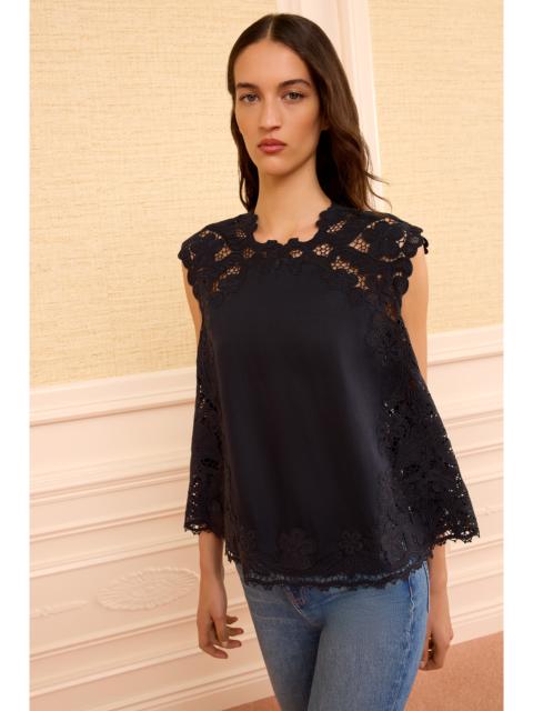 ULLA JOHNSON Amelie Linen Top