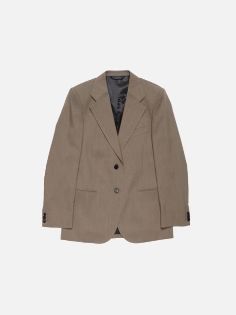 Acne Studios Single-breasted suit jacket - Khaki beige