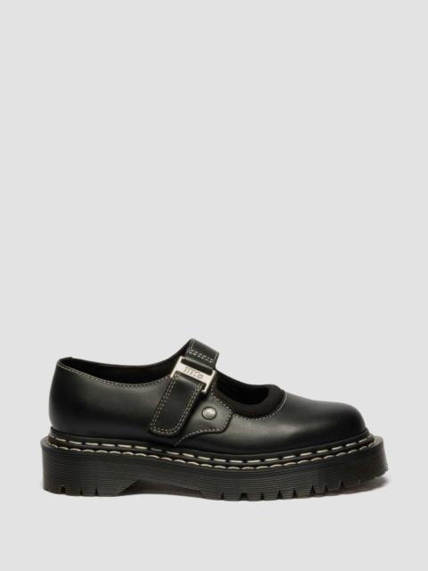 Dr. Martens Mary Jane Bex Full Grain Leather Double Stitch Shoes