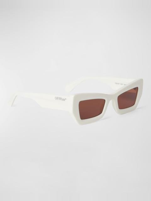Off-White Aurora Acetate Cat-Eye Sunglasses
