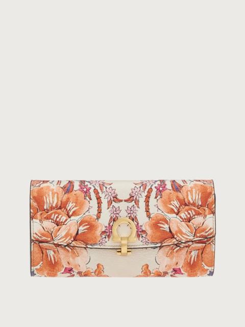 FERRAGAMO GANCINI CONTINENTAL WALLET