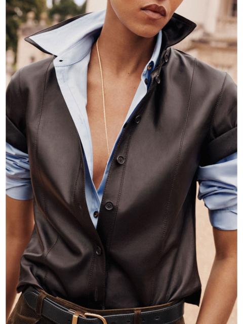 ME+EM Luxe Straight Shirt