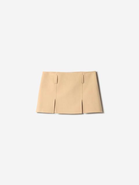 Miu Miu CASHMERE WOOL MINI SKIRT