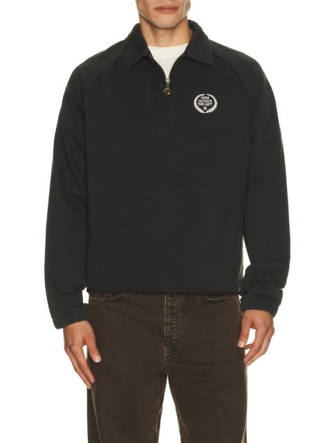 HONOR THE GIFT Vintage Terry Quarter Zip