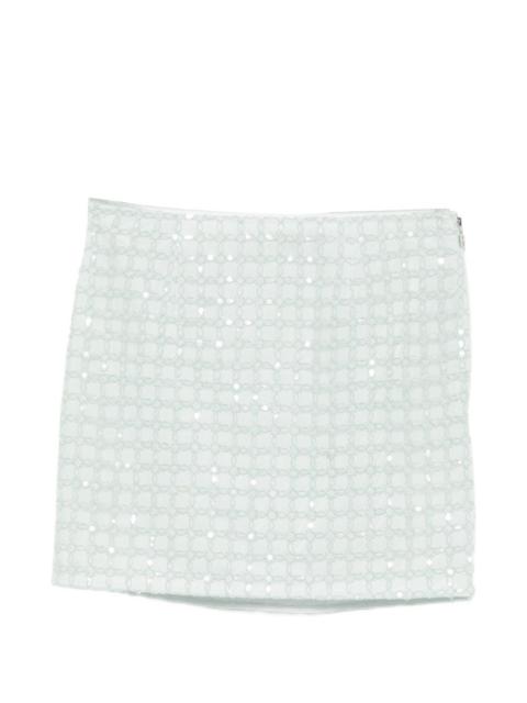 ROTATE sequin-embellished mini skirt