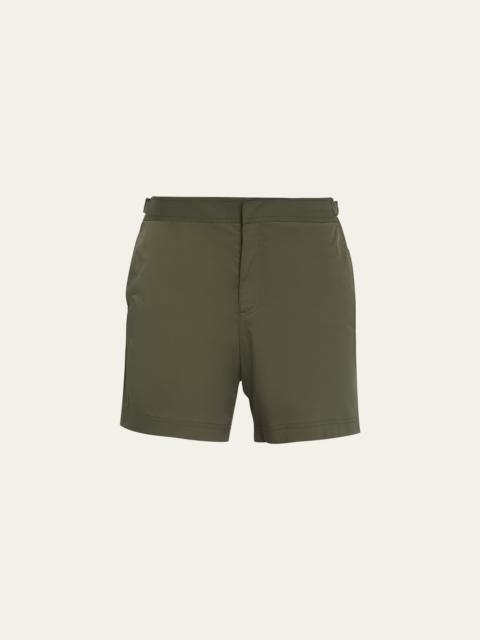ORLEBAR BROWN Men's Bulldog Piped Nylon Swim Shorts
