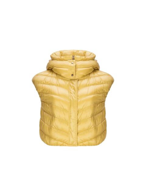 Herno Herno Down Vest Jacket Yellow Polyamide