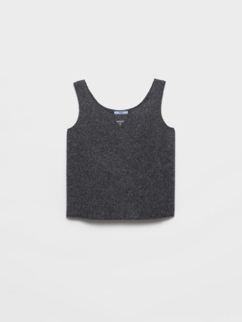 Prada Shetland wool top