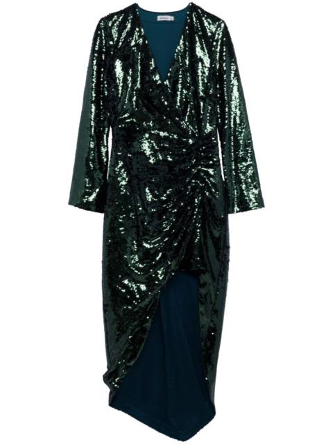 SIMKHAI Emersyn sequin-embellished dress