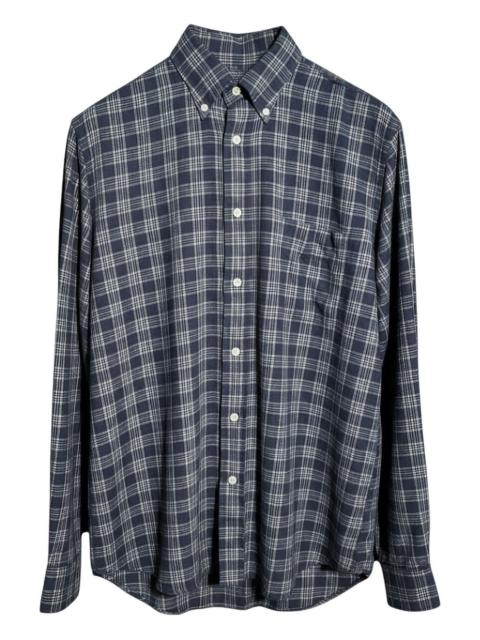 Hartford checked-pattern shirt