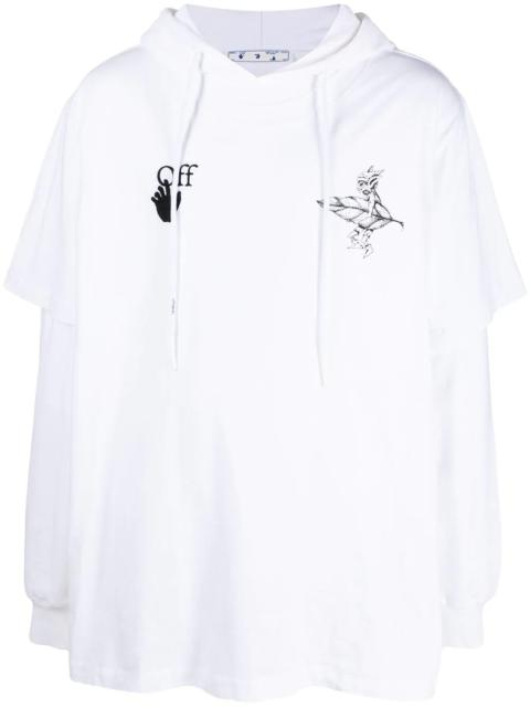 Off-White graphic-print hoodie