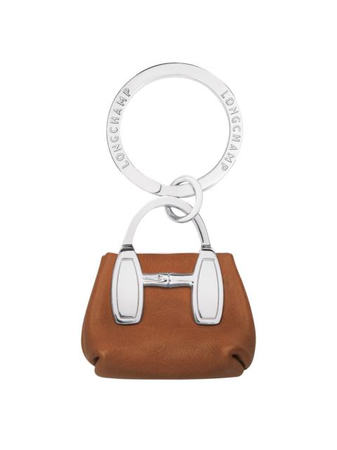 Longchamp Roseau Key rings Cognac - Leather