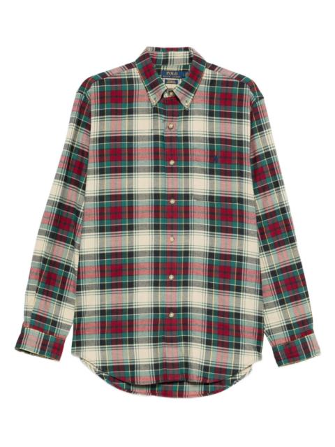 Polo Ralph Lauren check-print cotton shirt
