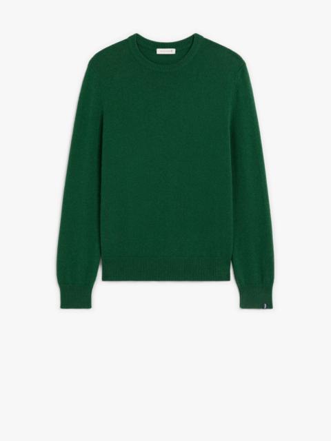 Mackintosh HOLKHAM GREEN CASHMERE CREWNECK SWEATER