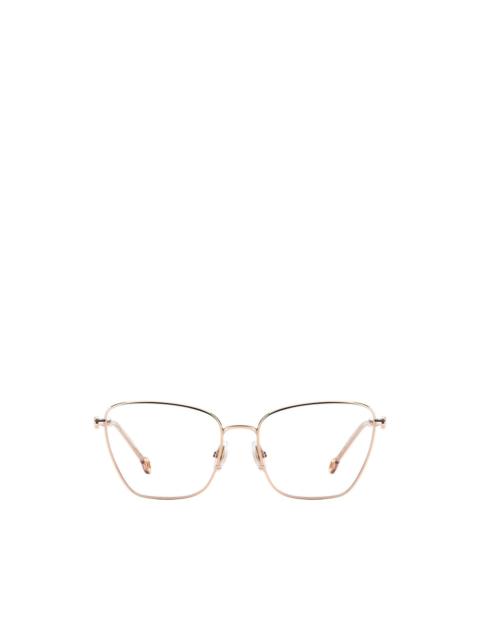 CAROLINA HERRERA logo-plaque cat-eye glasses