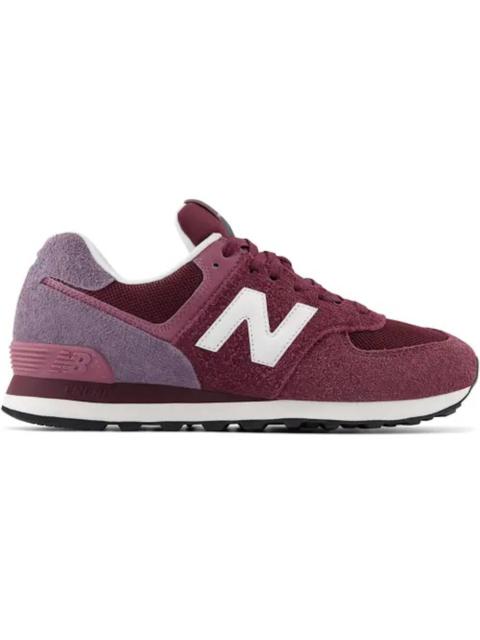 New Balance 574 Burgundy Purple Suede