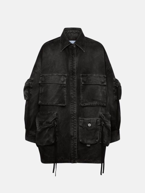 ''FERN'' BLACK SHORT COAT