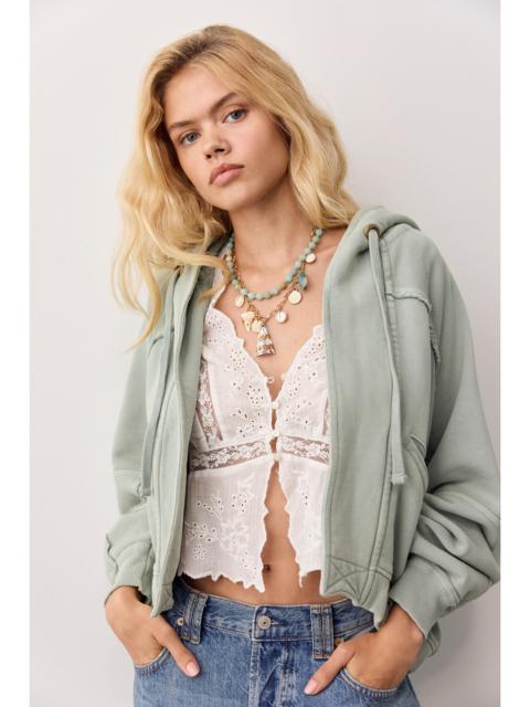 FREE PEOPLE Lena Shrug Zip-Up