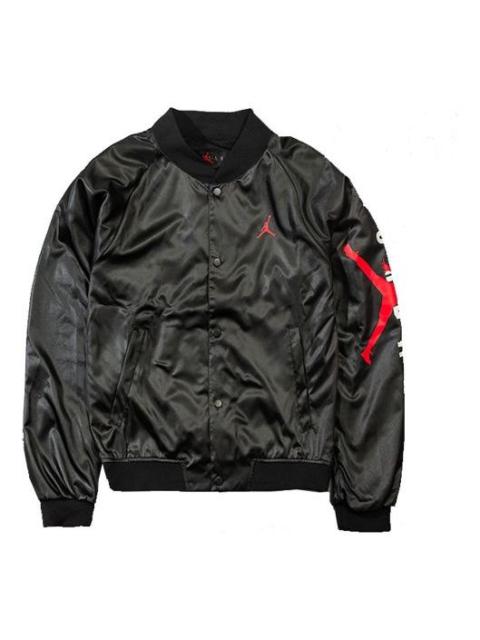 Jordan Air Jordan Jumpman Baseball Jackets 'Black' AO0445-010
