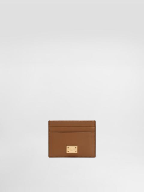 Dolce & Gabbana Plongé calfskin card holder