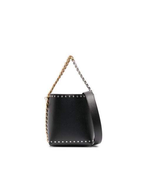 Frayme studded bucket bag